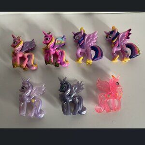 7 My Little Pony G4 Princess Luna Celestia Cadance Twilight Mini MLP Blind Bag